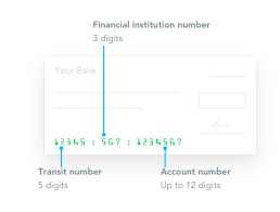 How Do I Find My Cad Institution And Or Transit Number Transferwise Help Centre