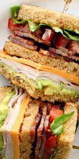 The Best Turkey Club Sandwich In The World Recipe Recipes Food Cooking Recipes