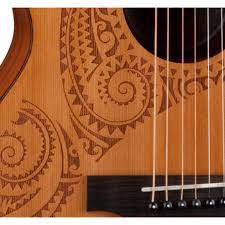 03:32 the oracle tattoo is inspired by traditional polynesian body ornamentation. Disc Luna Oracle Tattoo Grand Concert Electro Acoustic Guitar At Gear4music