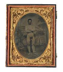Male nude photo of Union soldier in US Civil War [1863] (quarter plate tin  type - may be earliest known photo of a male nude) : r/TheWayWeWere