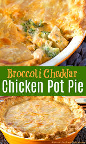 Broccoli Cheddar Chicken Pot Pie Chickenrecipes Chickenpotpie Recipe Food Chicken Co Broccoli Cheddar Chicken Pot Pie Recipe Easy Chicken Pot Pie Recipes