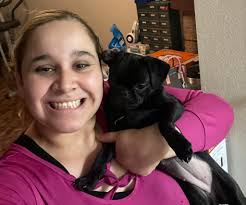 Meet Sassy, a 30lb pug