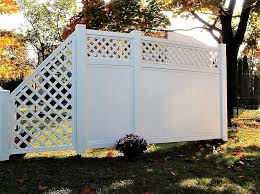 Teilsichtschutz Zaun Mit Pergola Abschluss Stil Mediterran Pergola Outdoor Dekorationen Sichtschutzzaun
