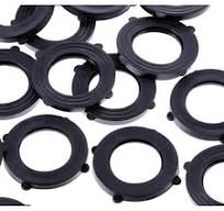 Madol Garden Hose Washer Gasket Rubber Seal Fits All Standard 3/4 Inch  Garden Hose Fittings [3780] Package of 20 with Self Locking Tabs