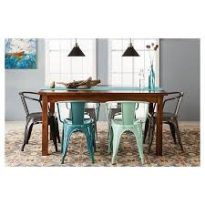 Carlisle Metal Dining Chair Threshold Metal Dining Chairs Kitchen Table Chairs Farm Dining Table