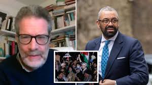 Palestine protest leader says James Cleverly's call for activists to end  Gaza marches is 'absurd'