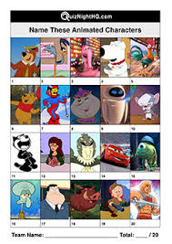 Pipeye, peepeye, pupeye, and poopeye. Animated Characters 008 Quiznighthq