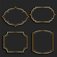 Select from premium gold border of the highest quality. Gold Border Images Free Vectors Stock Photos Psd