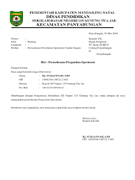 Demikian artikel tentang surat permohonan perubahan specimen rekening bank. Permohonan Perubahan Specimen Ganti Bendahara