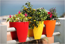 Black railing planter to match every plant. Railing Planters By Greenbo