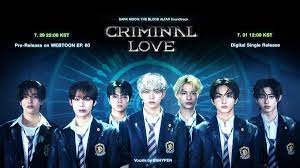 ENHYPEN tease 'Dark Moon: The Blood Altar' OST 'Criminal Love' | allkpop