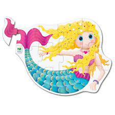 Shop little mermaid puzzle created by milyknight. The Learning Journey My First Big Floor Puzzle Mermaid 12 Pcs Target