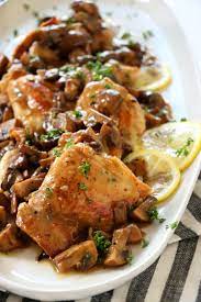 Chicken Thighs In Mushroom Sauce Dash Of Savory Recipe Chicken Thighs Mushrooms Chicken Recipes Recipes