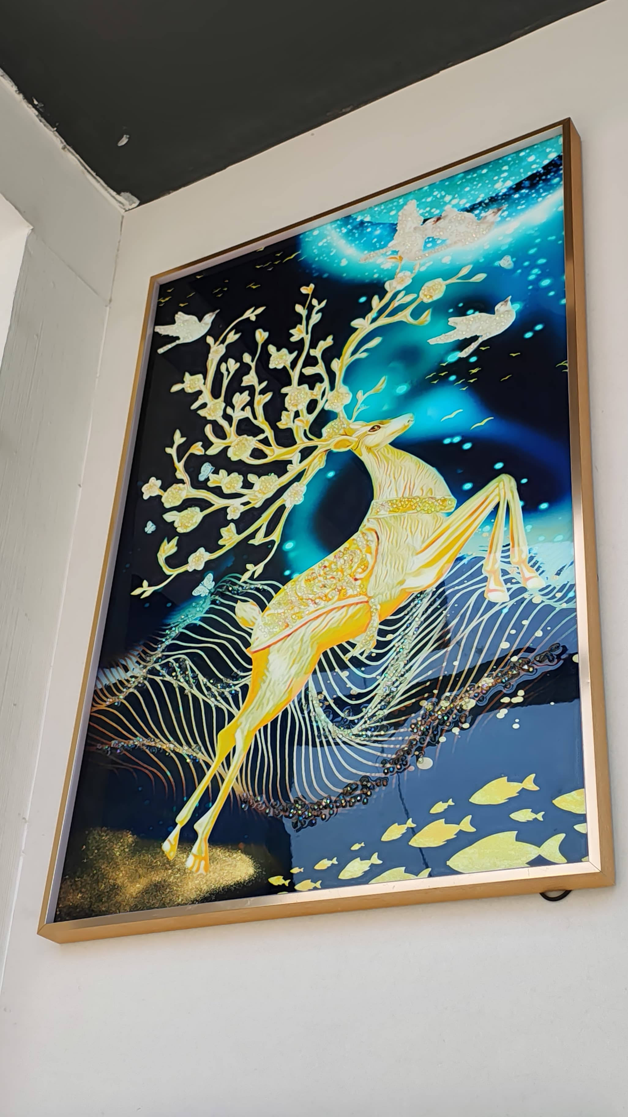 Crystal wall painting product image