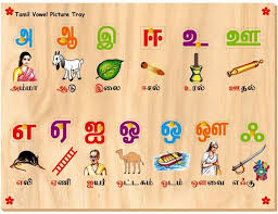 tamil alphabets chart with pictures 2019