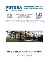 PIANO TRIENNALE DELLOFFERTA FORMATIVA