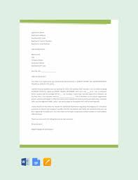 There is a stiff competition going out there as a lot of qualified candidates are also vying for the same position that you would like to have. Student Job Application Letter Template Free Pdf Google Docs Word Template Net