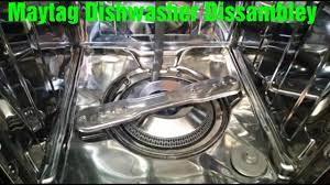 Maytag Dishwasher Dissambley - Youtube