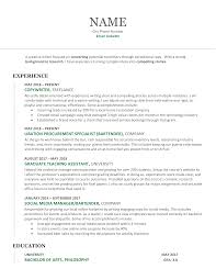 entry level copywriting resume (direct
