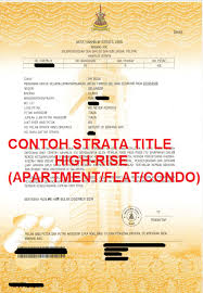For example, a strata title proprietor is able to transfers, mortgage, and inherit the ownership of the title in accordance with the law. Sekilas Info Apa Itu Klang Valley Property Ms Siti Facebook