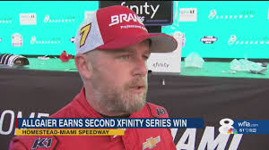 Allgaier wins Xfinity race in Homestead