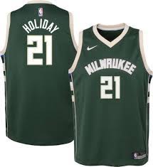 Bucks' khris middleton, jrue holiday say olympics is not a distraction amid playoff run. Nike Youth Milwaukee Bucks Jrue Holiday 21 Green Dri Fit Swingman Jersey Dick S Sporting Goods