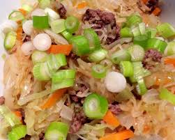 Ground pork browned with garlic and ginger, sautéed carrots and cabbage cooked down in some soy sauce and chili paste, and rice. Diet Plans To Weight Loss Egg Roll In A Bowl Weight Watchers Recipes All Fitness Leading Fitness Inspiration Magazine