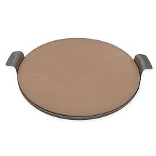 Artisanal Kitchen Supply 15 Inch Pizza Stone With Stainless Steel Tray Bed Bath Beyond Kitchen Supplies Pizza Stone Ceramic Set