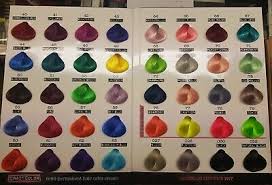 Crazy Color Hair Dye Shade Chart Book 2019 Version A4 Size