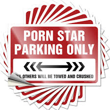 Amazon.com - Dsoluuing Tool Box Stickers Porn Star Parking Only Funny  Sticker 10 Pcs Garage Decor for Men Funny Bumper Stickers (Size : 12X18CM)