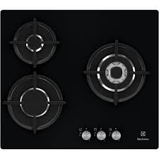 Placa De Gas De 3 Fuegos Y 60 Cm Egt6633nok Electrolux