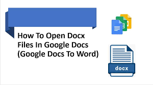 In this video, i will show you how to open a microsoft word document.docx or.doc file in google docs. How To Open Docx Files In Google Docs Google Docs To Word Google Docs Tips Google Drive Tips
