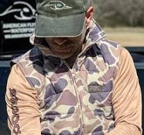 AF Waterfowl Old School Camo Puffer Vest