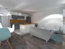 Amenagement Salon Cuisine Ouverte 20m2 Amenagement Salon Deco Salon Salle De Sejour