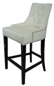 Leather Bar Stools With Nailhead Trim Stuhlede Com Hocker Leder Hocker Barhocker