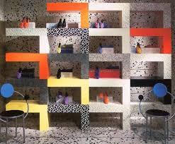 Zer0pluspluszero Esprit Store Interior 1985 Memphis Milano Inspired Interior Design Memphis On Facebook Store Design Interior Memphis Design Store Interior
