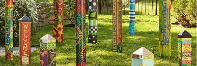 You can even place them in plant pots if you have no place in your garden. 25 Colorful Peace Poles Design Ideas For Your Garden Decomg