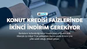 İlk olarak en düşük faizli konut kredisi veren 6 banka hangisi? Konut Kredisi Faizlerinde Ikinci Indirim Gerekiyor