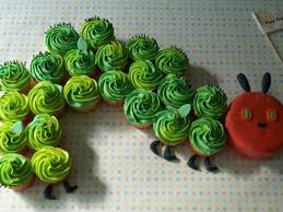 Birthday Cupcake Cake Ideas For Boys Holy Sweetness Delicious First Birthday Cakes To Make For Baby S Bash Hungry Caterpillar Cupcakes Caterpillar Cupcake Cakes Hungry Caterpillar Cake