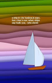 Image result for ship in the harbor is safe