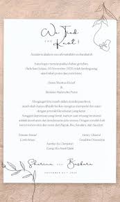 Akad nikah adalah salah satu acara penting nan sakral sekaligus paling mendebarkan dalam proses pernikahan. Beredar Undangan Sherina Munaf Menikah Hari Ini