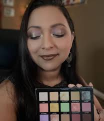 KAIMA COSMETICS FROSTED FAIRY EYESHADOW PALETTE. I am doing review,  swatches, 3 looks and comparisons On my YouTube channel Smithy Sony. Link  in the bio. Features 8 Multichrome shimmer/glitter eyeshadow 8 Pastel