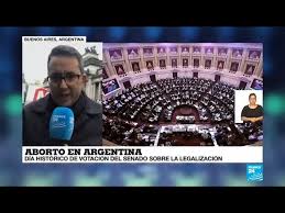 Lo vamos a transformar en ley y disfrutar de un derecho que nos debe la democracia. Dia Historico En Argentina Senado Vota La Despenalizacion Del Aborto