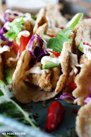 Prepare soft tacos as per recipe mix together tomato, onion, lime juice and season to taste rub fish with oil and season. Gluten Free Low Carb Keto Fish Tacos My Pcos Kitchen