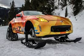 The Nissan 370zki Concept Turns Snow Bunny Man Of Many Nissan Sports Car Car Mods