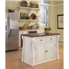 Shaker cabinets painted white or gray are also popular in modern kitchens as they give off a light and airy feel that many contemporary homeowners seek. White Distressed Finish White Distressed Oak Kitchen Island By Home Styles Home Styles Nantucket Pantry Furniture Home Kitchen Mhiberlin De