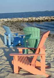 Colorful Beach Chairs Beach Living Beach Chairs Beach Cottages