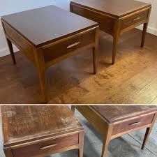1962 lane rhythm drum side end table 21 round 997 18 mid century modern. Restored Lane Rhythm Side Table I Saved From The Landfill Mid Century