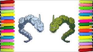 Printable nature coloring pages coloring page for both aldults and kids. Pokemon Coloring Pages Onix Youtube