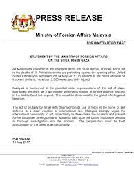 Main function of the ministry. Wisma Putra On Twitter Statement By The Ministry Of Foreign Affairs On The Situation In Gaza